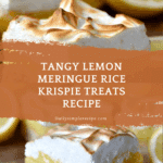 Lemon Meringue Rice Krispie Treats Recipe
