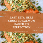 Feta and Herb Crusted Salmon Recipe