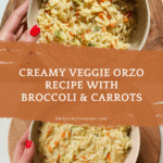 Veggie Orzo Recipe