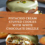 Pistachio Cream Stuffed Cookies Recipe