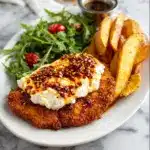 Crispy Hot Honey Feta Chicken Recipe