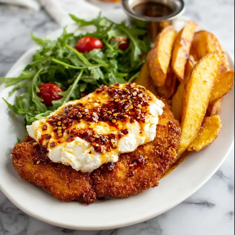Crispy Hot Honey Feta Chicken Recipe