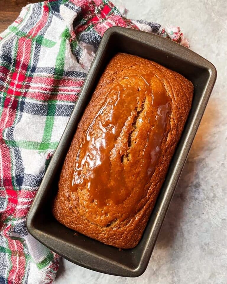 Salted Caramel Banana Bread Recipe