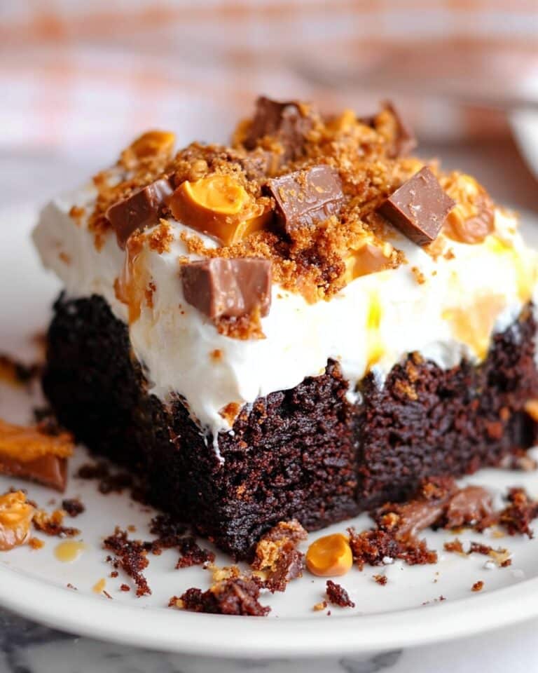 Butterfinger Bomb Cake Recipe