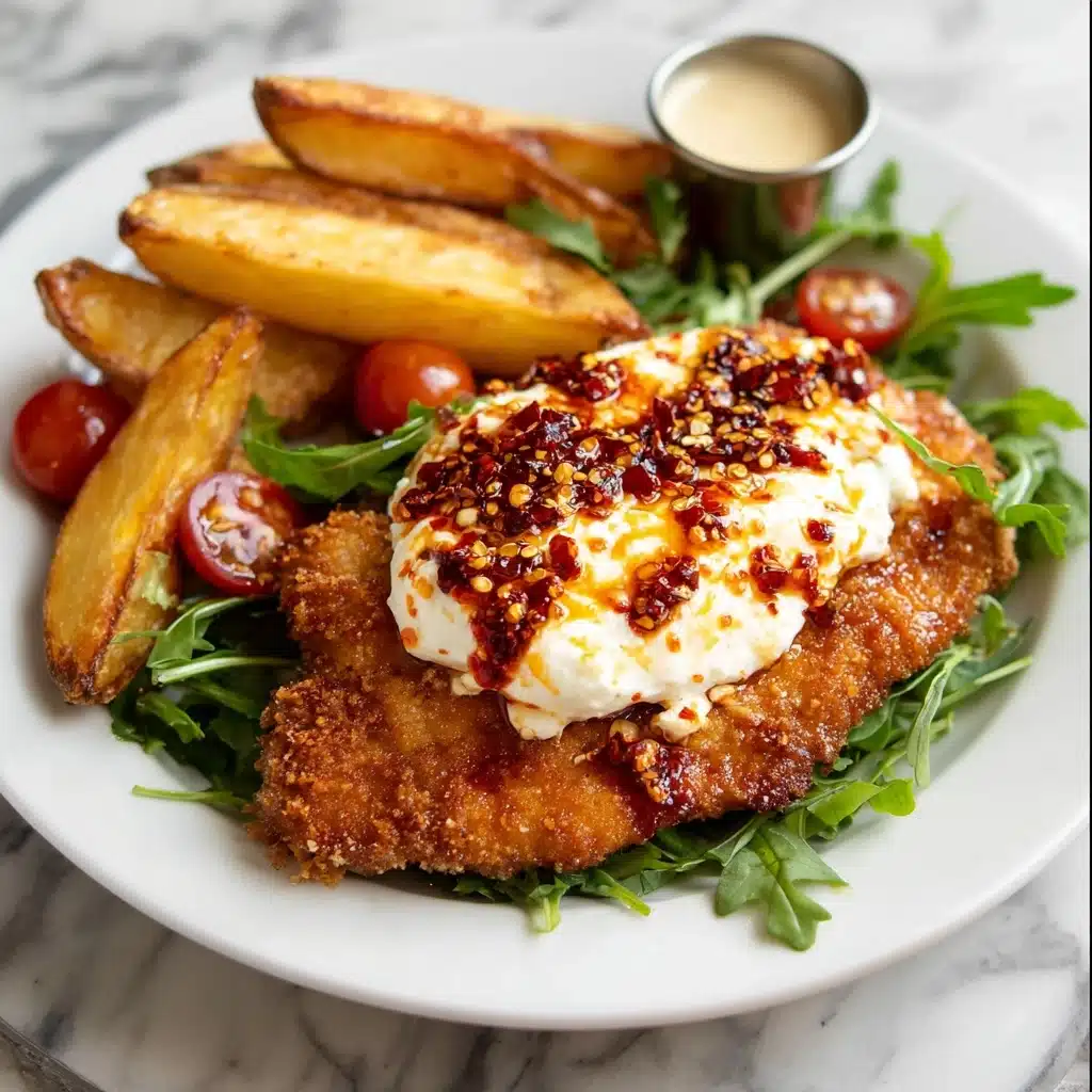 Crispy Hot Honey Feta Chicken Recipe - Recipe Image