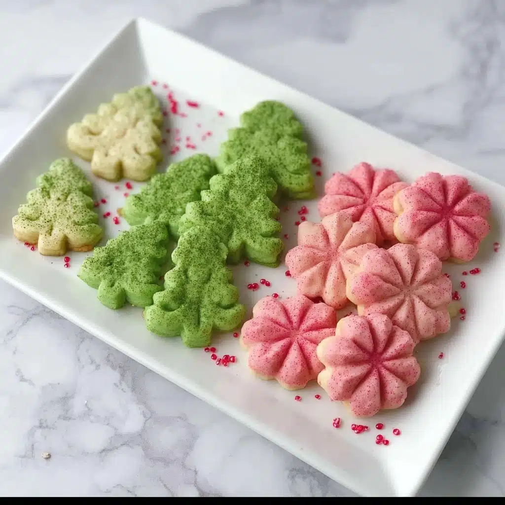 Easy Christmas Spritz Cookies Recipe - Recipe Image