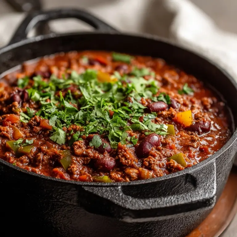Best Ground Beef Stovetop Chili Recipe