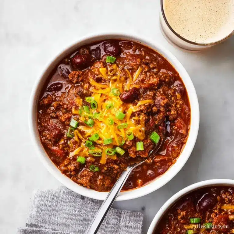 Guinness Irish Chili Recipe