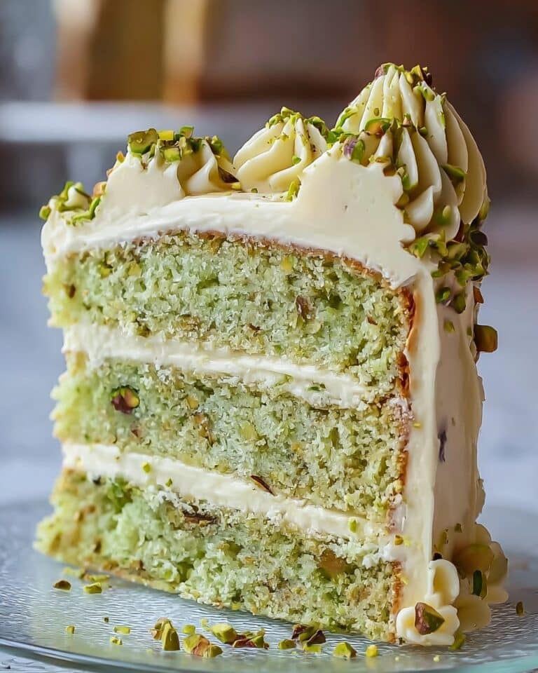 Best Creamy Pistachio Cake Recipe