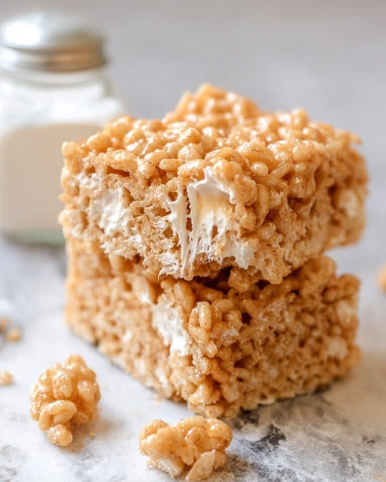 Churro Rice Krispie Treats Recipe