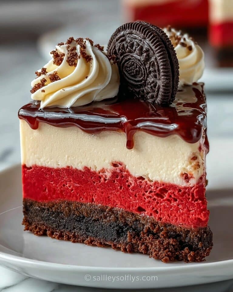 Red Velvet Oreo Cheesecake Recipe