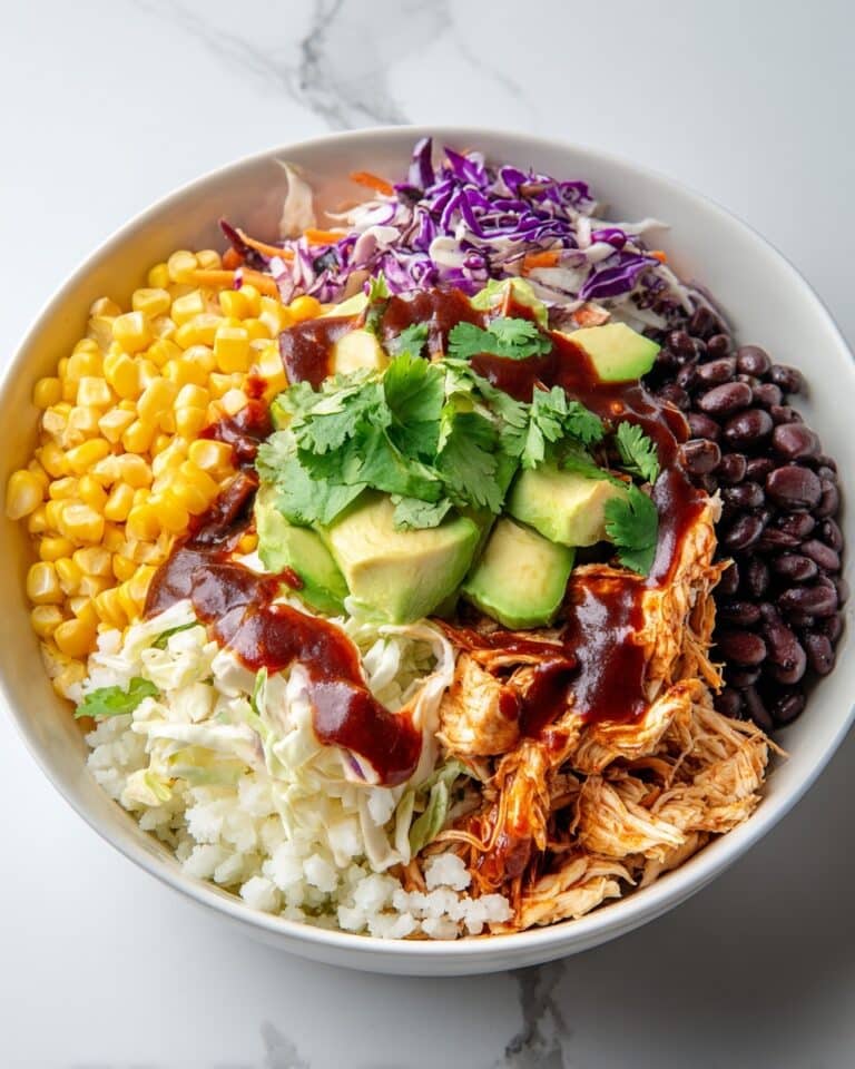 BBQ Chicken Cottage Cheese Bowl Recipe