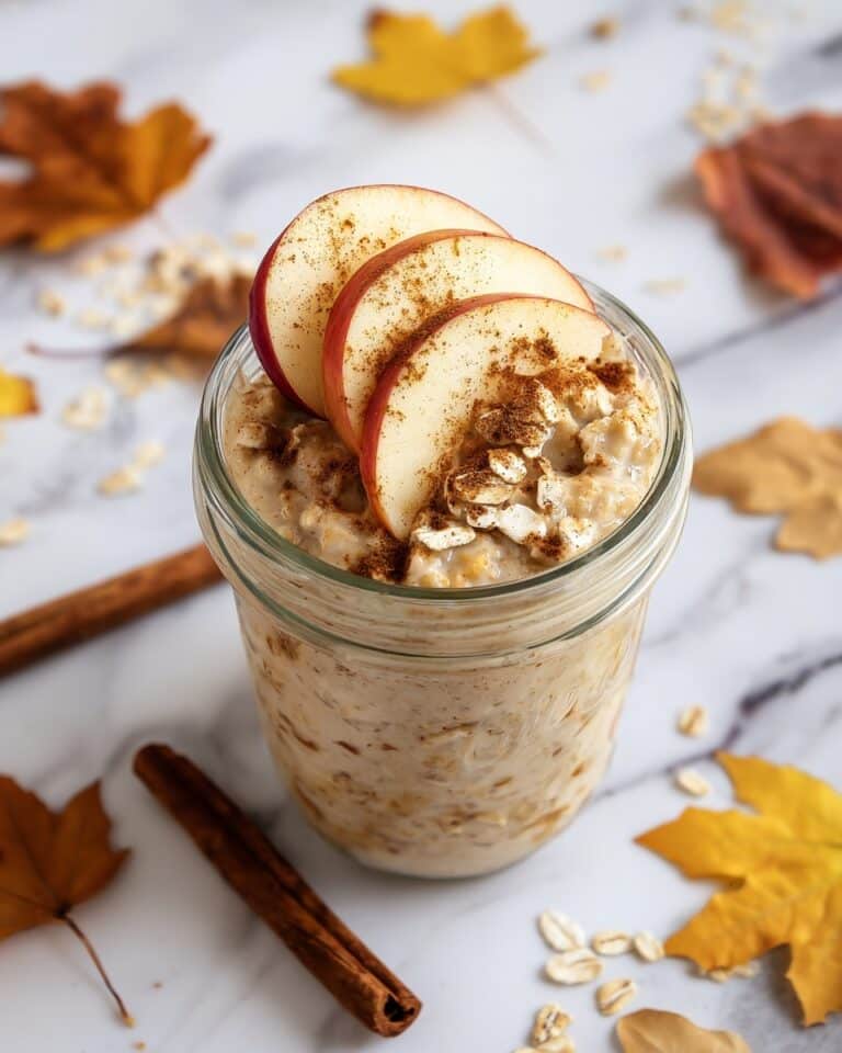 Apple Cinnamon Overnight Oats Recipe