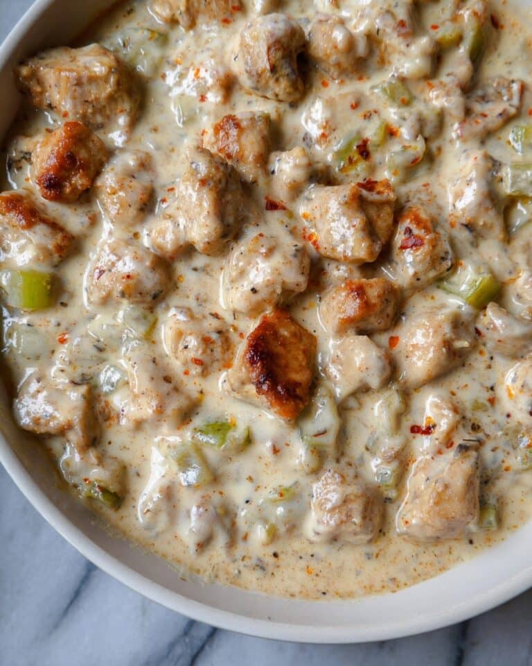 One Pan Keto Pollo Con Queso Recipe