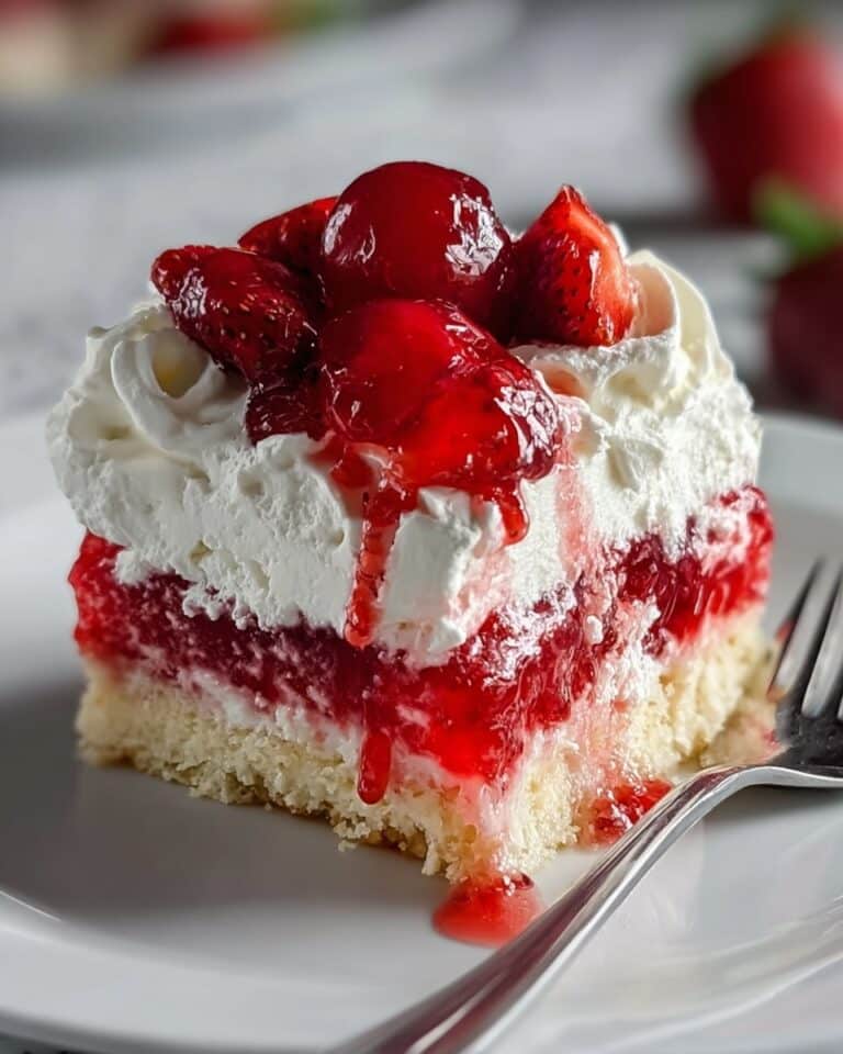 Strawberry Earthquake Cake Recipe