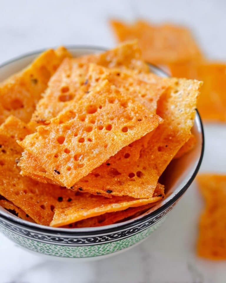 Keto Cheese Crackers Recipe