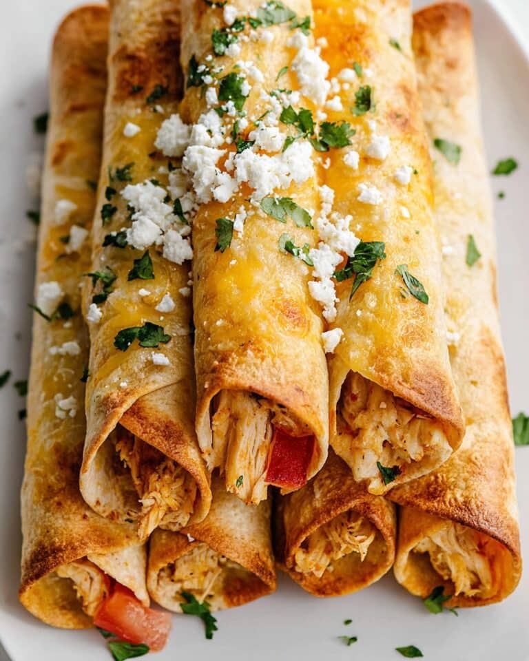 Cream Cheese Chicken Taquitos Recipe