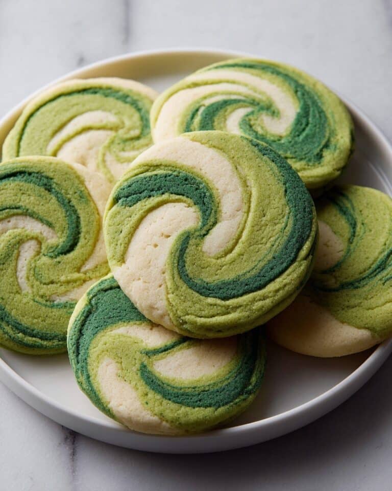 Matcha White Chocolate Swirl Cookies Recipe