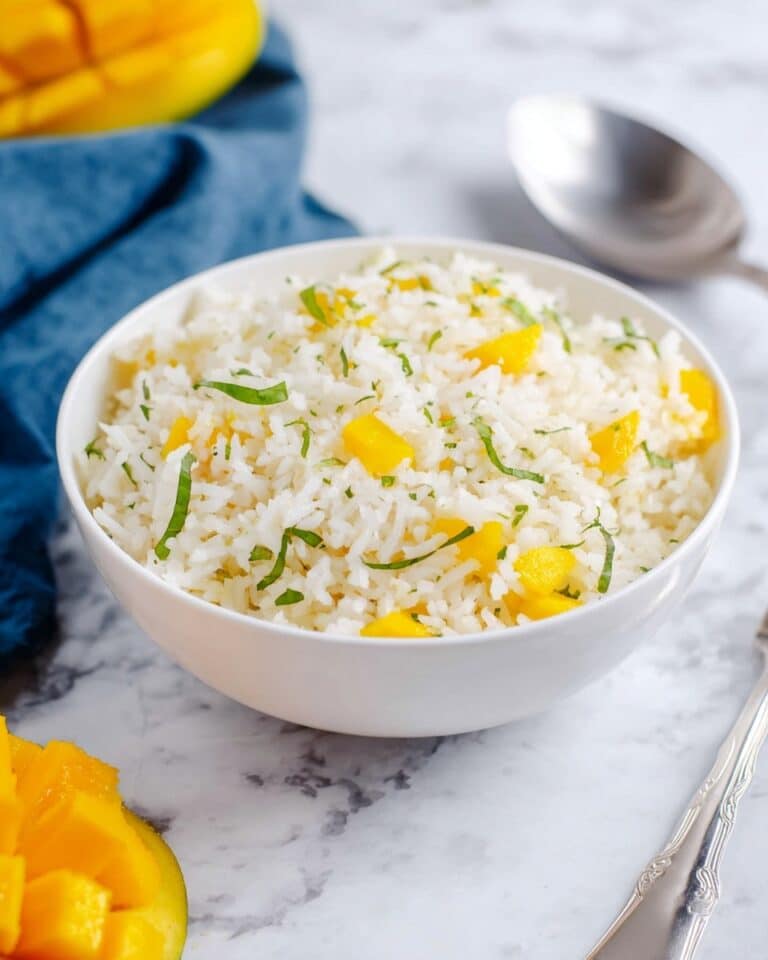 Mango Coconut Rice Recipe
