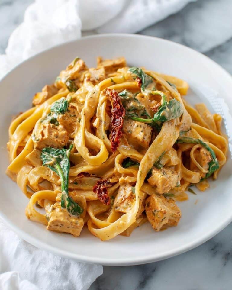 Tuscan Chicken Pasta Recipe