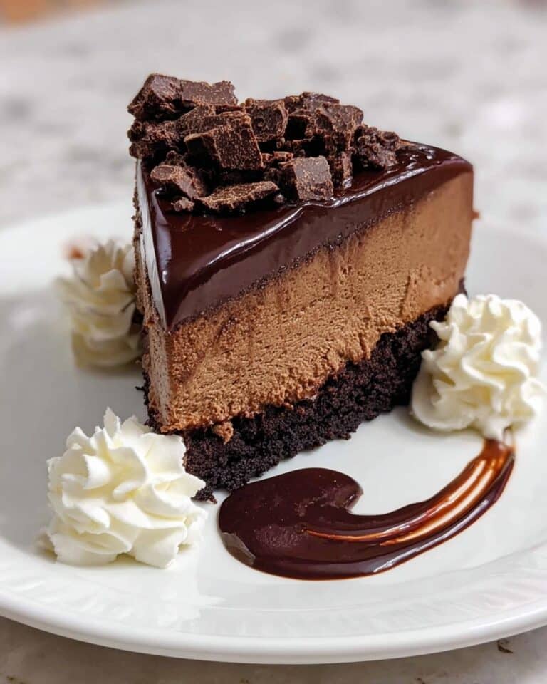 Chocolate Fudge Truffle Cheesecake Recipe