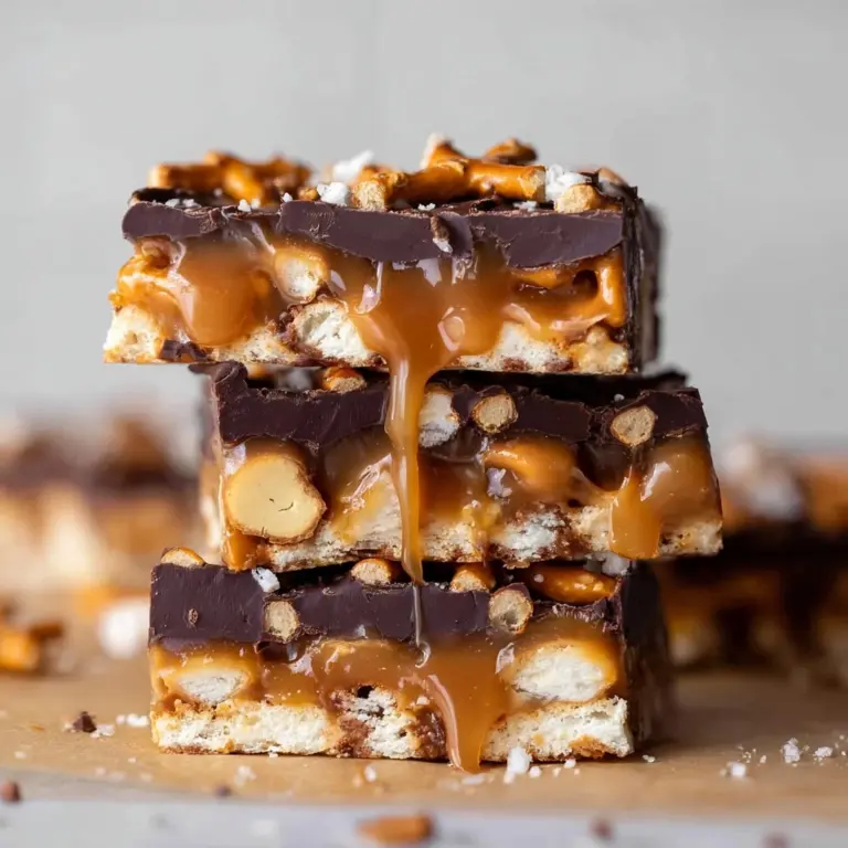 Salted caramel pretzel bark Recipe