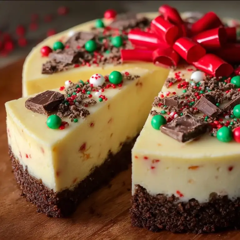 Christmas Sugar Cookie Cheesecake Recipe