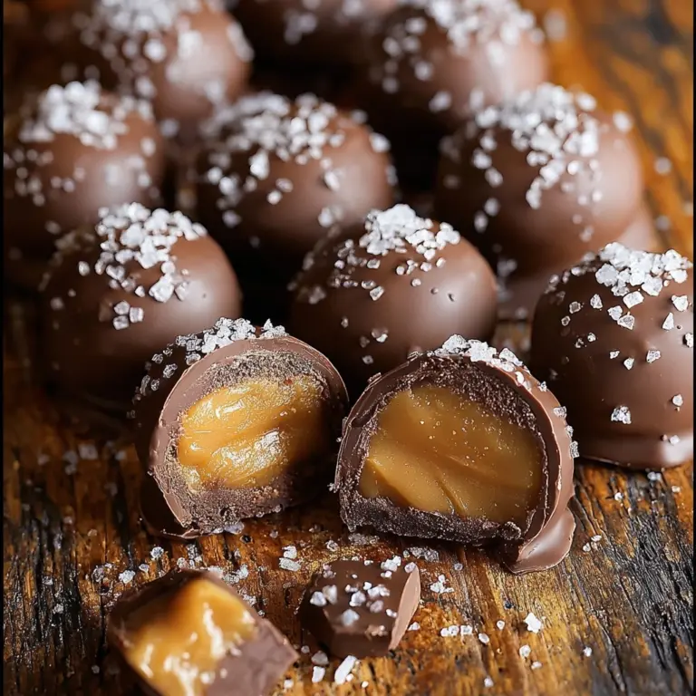 Salted Caramel Truffles Recipe