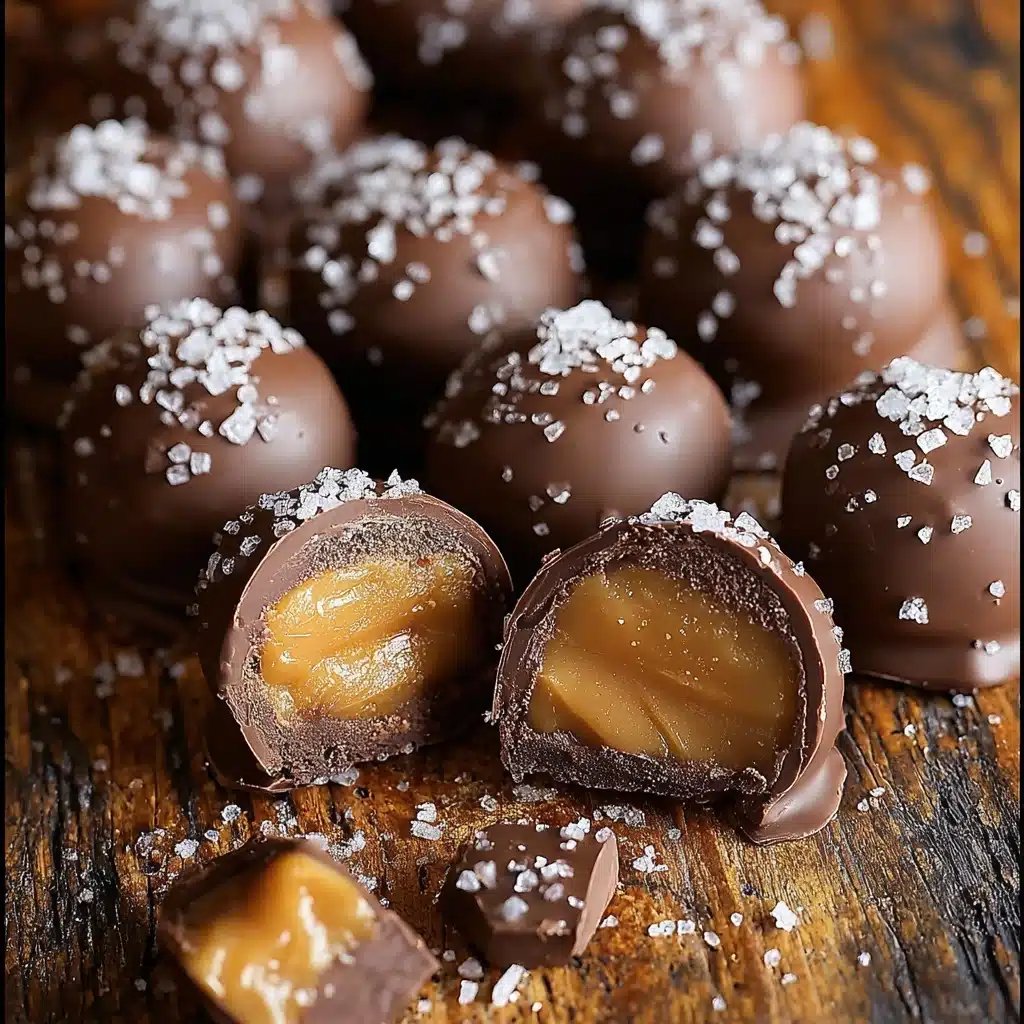 Salted Caramel Truffles Recipe - Recipe Image