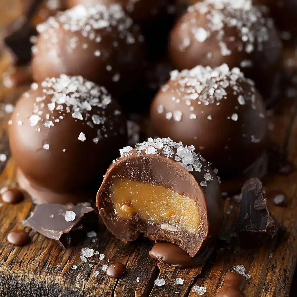 Salted Caramel Truffles Recipe - Recipe Image