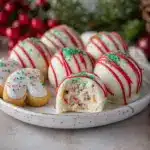 Christmas Tree Cake Truffles with Little Debbies cakes Recipe