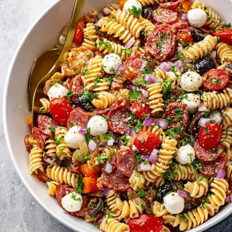 Zesty Italian Pasta Salad Recipe
