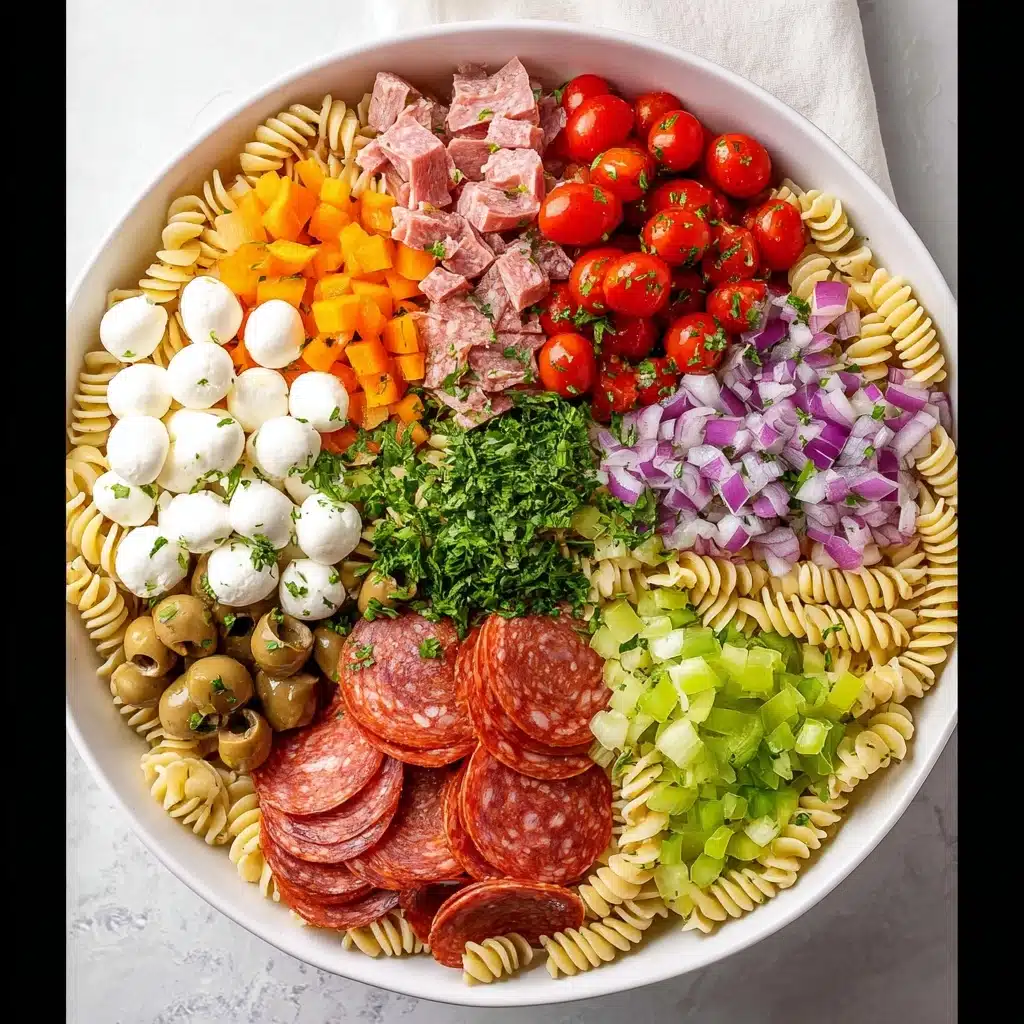 Zesty Italian Pasta Salad Recipe - Recipe Image