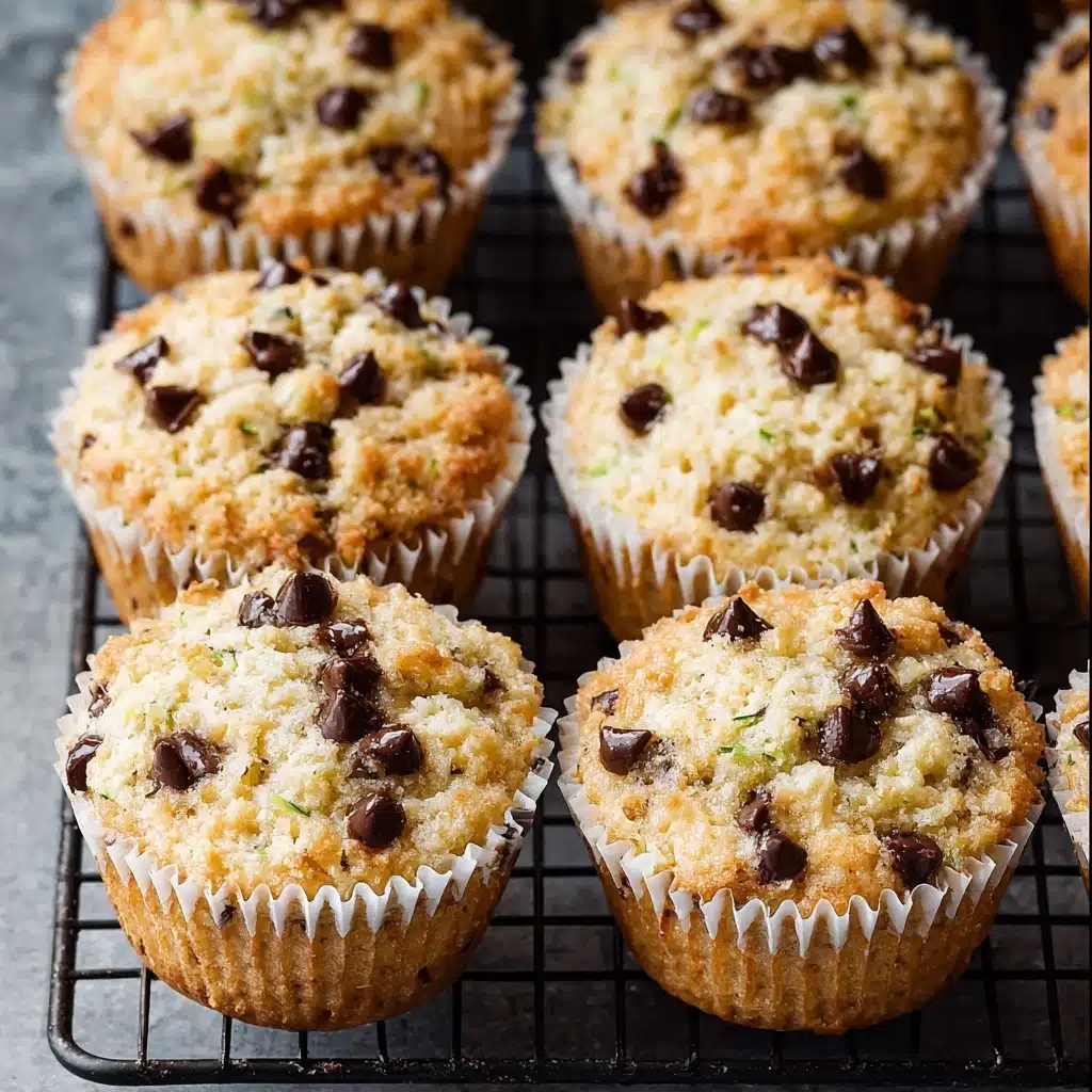Chocolate Chip Zucchini Muffins Recipe - Recipe Image