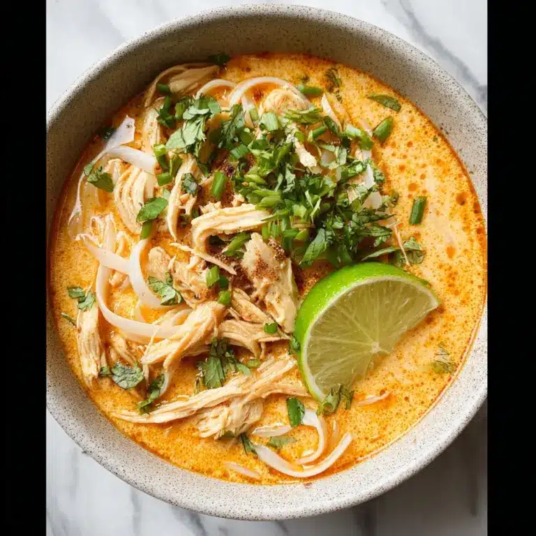 Easy Thai Chicken Curry Soup Recipe