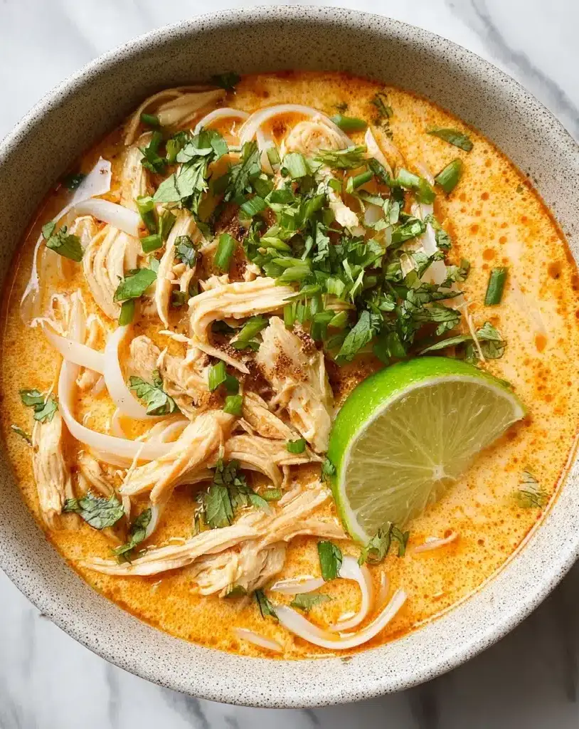 Easy Thai Chicken Curry Soup Recipe