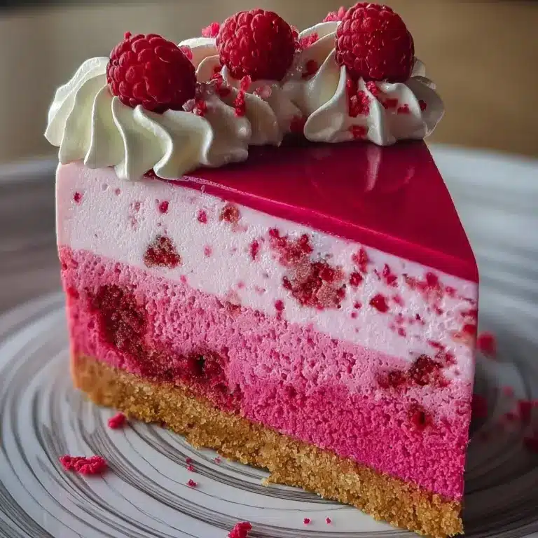 Luxurious Pink Velvet Raspberry Cheesecake Recipe