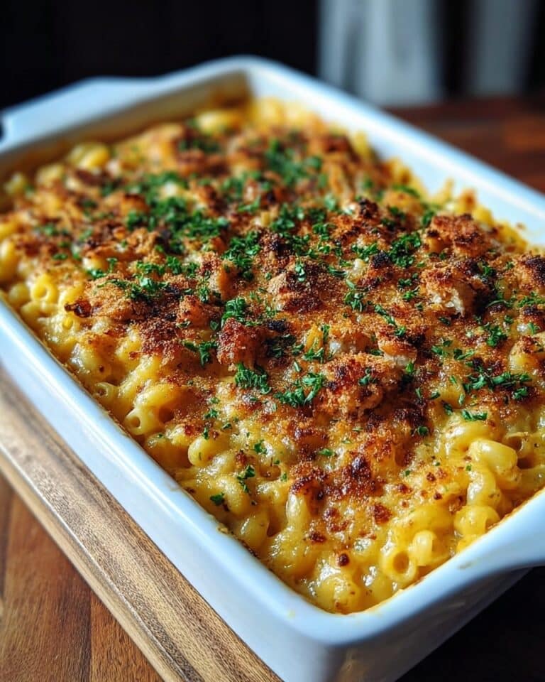 High Protein Honey BBQ Chicken Mac & Cheese Recipe
