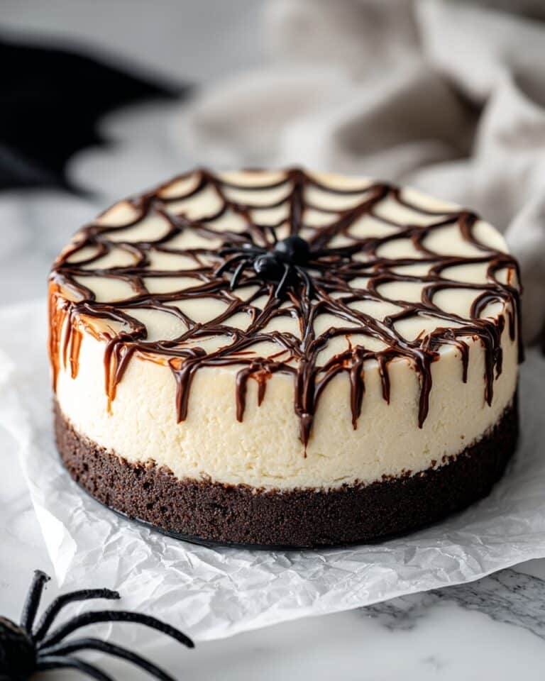 Spiderweb Cheesecake Recipe