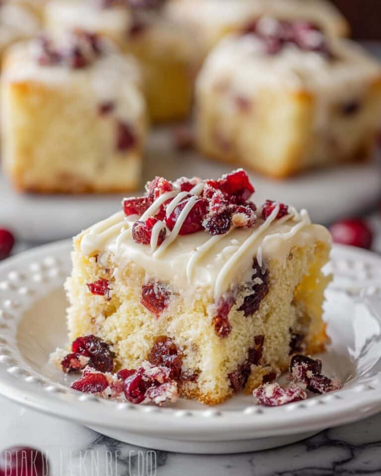 Cranberry Bliss Coffee Cake Recipe