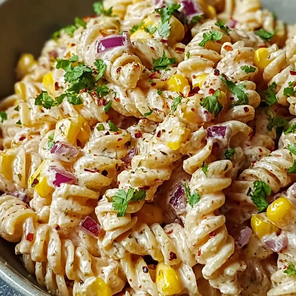 Street Corn Pasta Salad Recipe - Recipe Image