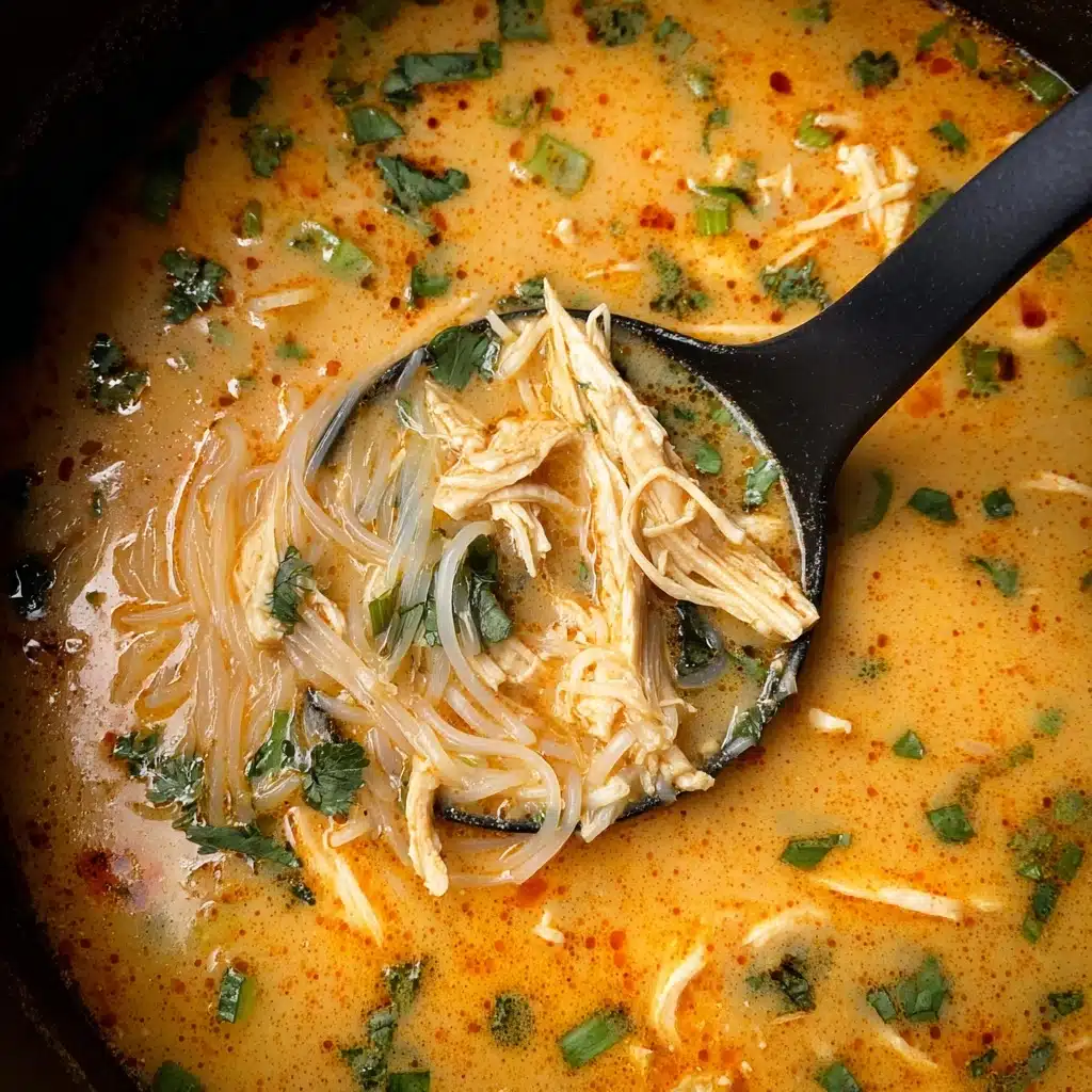 Easy Thai Chicken Curry Soup Recipe - Recipe Image