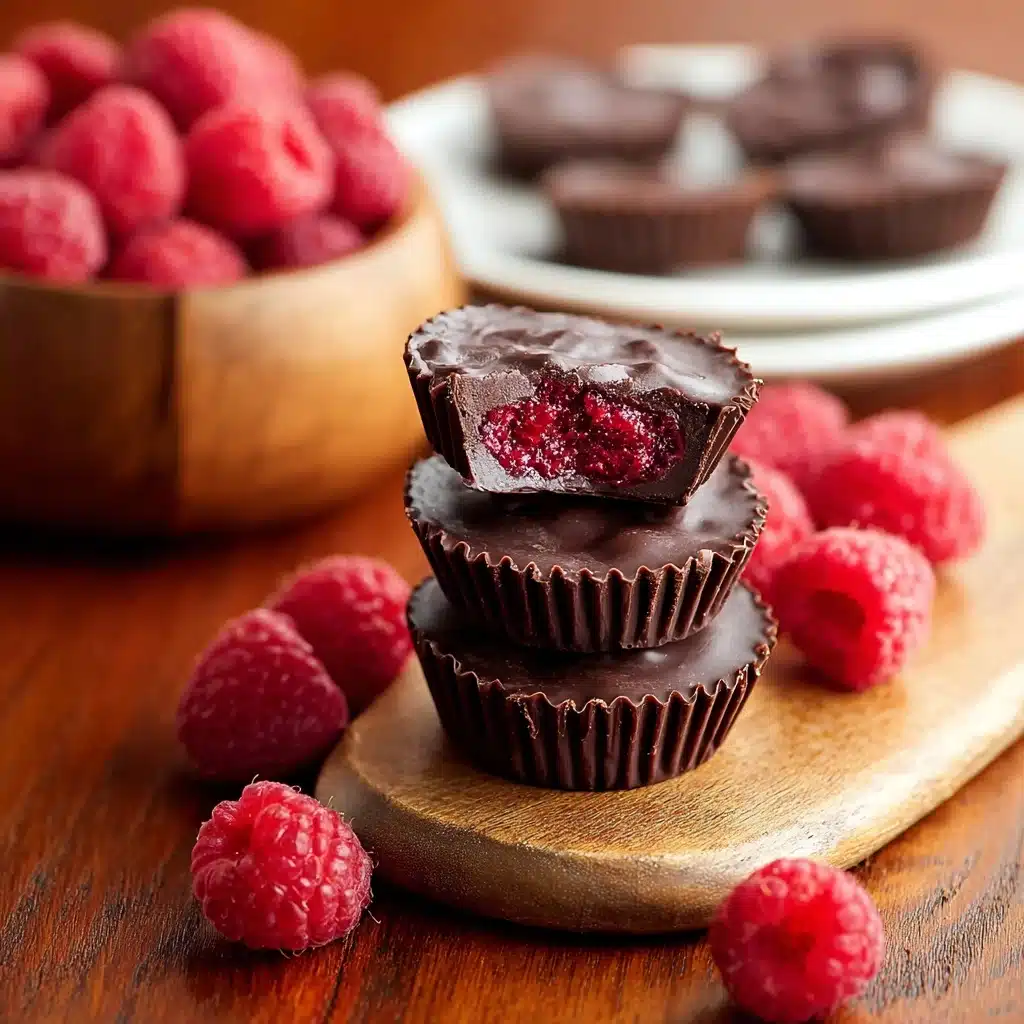 Chocolate Raspberry Cups Recipe - Recipe Image