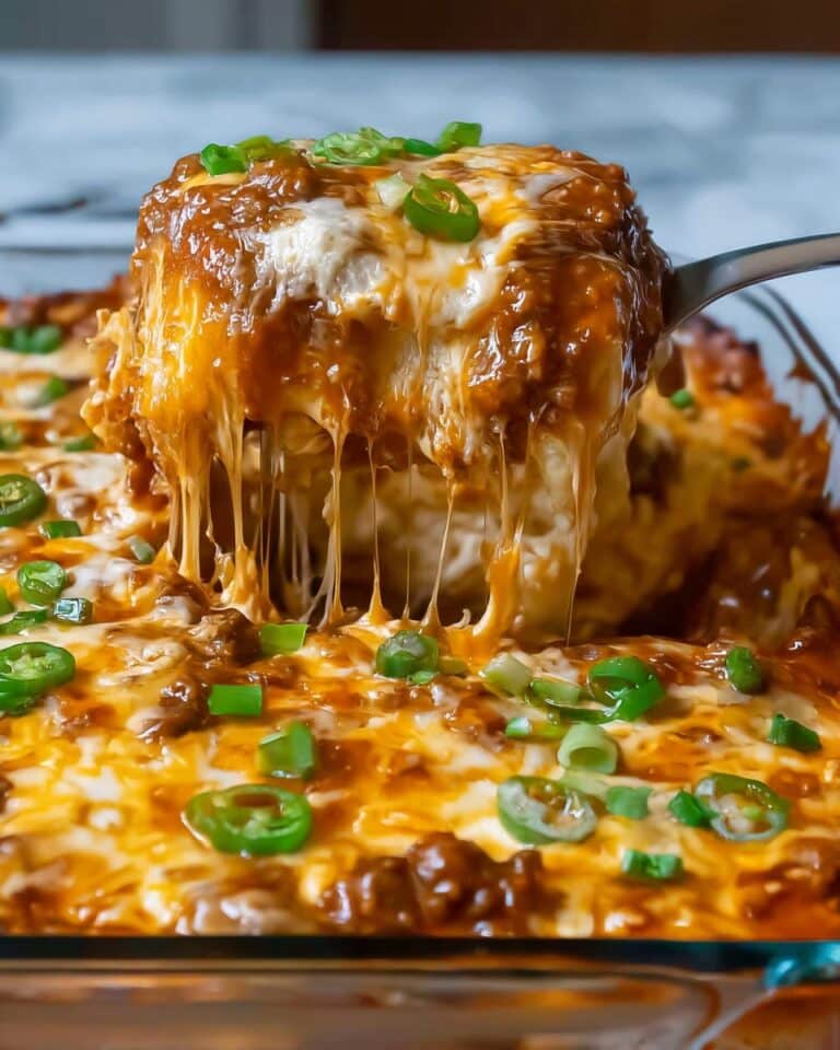 Keto Chicken Enchilada Casserole Recipe