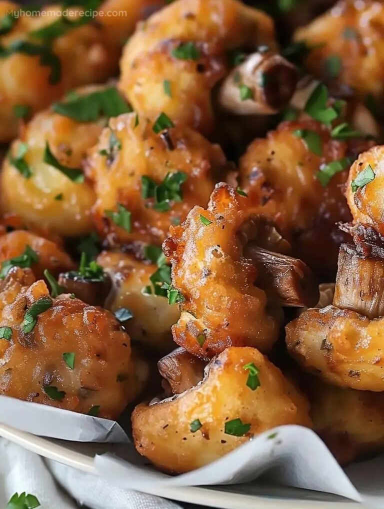 Crispy Beer-Battered Fried Mushrooms Recipe