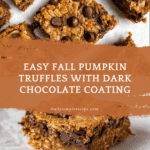 Healthy Pumpkin Truffles Recipe