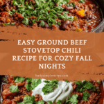 Best Ground Beef Stovetop Chili Recipe