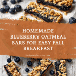 Blueberry Oatmeal Breakfast Bars Recipe