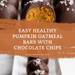 Healthy Pumpkin Oatmeal Bars Recipe