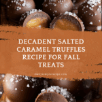 Salted Caramel Truffles Recipe